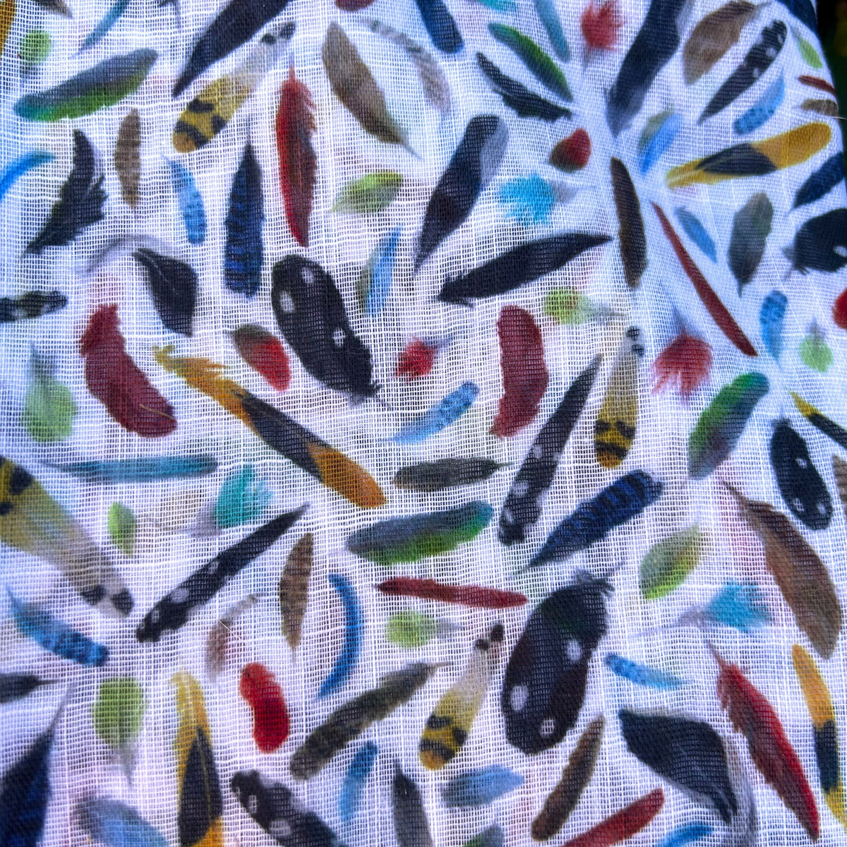 The Backyard Bird Lightweight Scarf